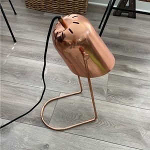 Leitmotif Copper Table Lamp Luxury Decor